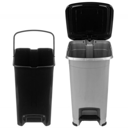 Hobbylife garbage tank, with an inner bucket, with a lid and pedal, 10 liters-2