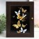 Key of the "butterfly" 17x22 cm, wenge