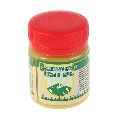Monastery ointment with badger fat from coughing, 40 ml
