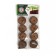 Peat tablets, d = 3.6 cm, with a shell, set of 8 pcs.