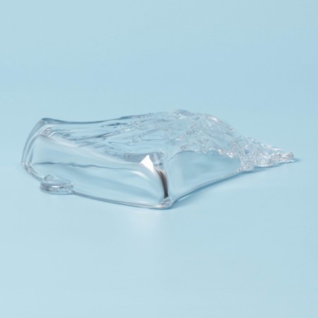 The dish "New Year's miracle. Bell ", 17.3 × 14.7 × 3.3 cm, glass, transparent-3