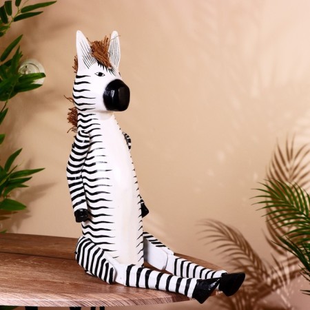 Souvenir "Zebra" hanging paws, wood 60 cm-1