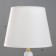 Galley table lamp E27 40W white-golden 21x21x36 cm Risalux