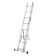 Tundra staircase, two -section, aluminum, 8 steps
