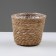 Kashpo wicker "safari", 15.5x15.5x13.5 cm, natural
