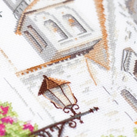 Embroidery set "on the old streets" 18 x 26-6