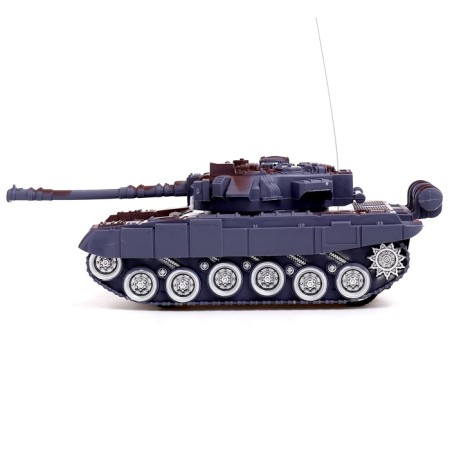 Radio -controlled “Victory” tank, works on batteries, the color is gray-1