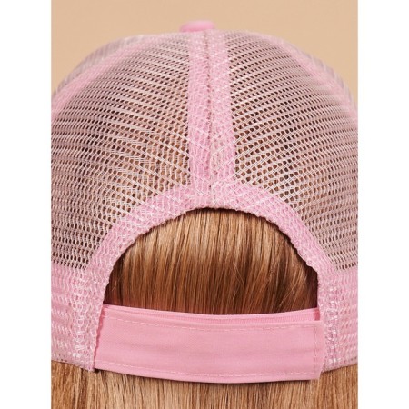 Children's cap, size 51-52, pink color-3