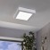 Fueva lamp 1 18W LED 3000K white 22.5x22.5x3.5cm