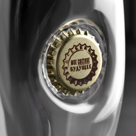 A glass for beer "impenetrable", with a lid, mix, 500 ml-3