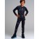 Thermal complex for a boy: trousers, sweatshirt, height 146 cm