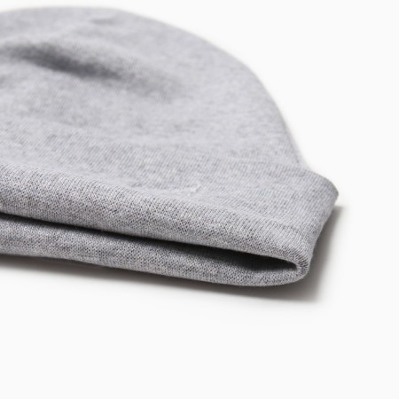 Hat for a boy, color gray melange, size 50-54-1