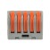 Universal terminal Rexant QMC 222-415, 5-wire, gray, 0.08-2.5/4 mm2, 40 pcs