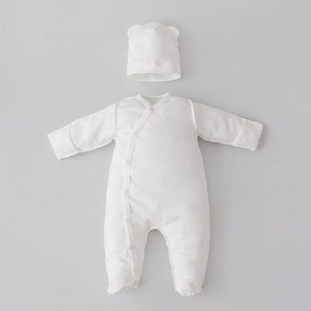 Set for discharge Winter Kinderlitto "Domovyen", 5 items, height 56-62 cm, beige color-6