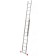 Staircase Krause Monto Fabilo, two -section, aluminum, 9 steps