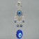 Suspension from the evil eye metal "Fatima hand" 19.5 cm