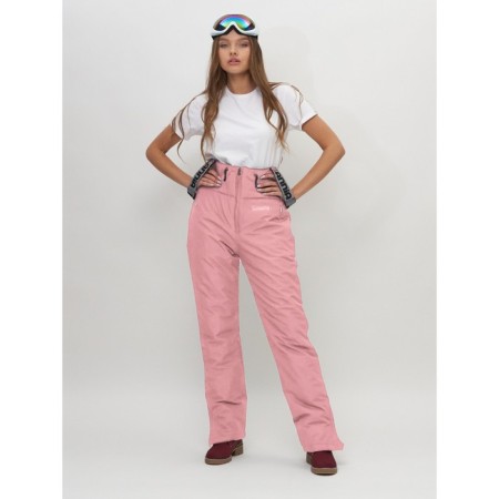 Ski -loving trousers, size 42, pink color-11