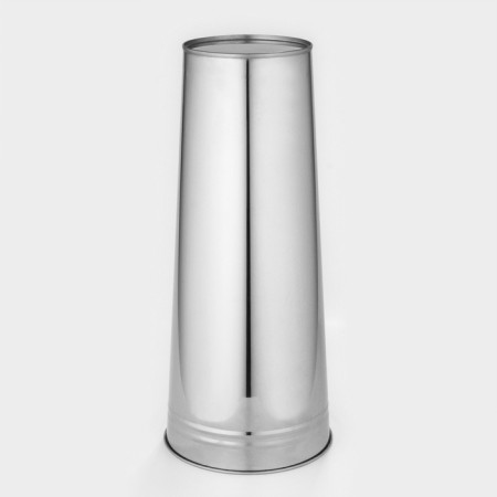 Vazon without pens, 11 l, h = 49 cm, stainless steel, GOST-3