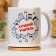 Sublimation mug "Best Teacher 5+", with application