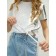 T -shirt Children's Amarobaby Gloss, height 128 cm, white/silver color