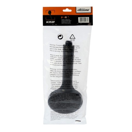 Showing watering can Accoona A352F, collapsible, plastic, 1 mode, black-5