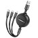 Hoco X75, 3 in 1 Lightning/Micro/Type -C - USB, 2 A, 1 m, PVC, black