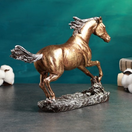 Figure "Running" bronze, 32x22cm-2