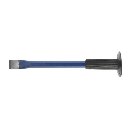 Tickling flat tundra, reinforcing steel, rubber handle, 300 x 25 mm-1