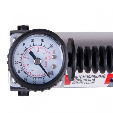 Car compressor SkyWay, Metal, 30 l/min, in a cigarette lighter+crocodile, in the case, 7 A S02001014-2
