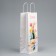 Gift package for a bottle, packaging, "great mood", white craft, 13 x 36 x 10