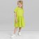 Dress, height 104 cm, light green color