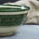 Rishtan ceramics "patterns" 15.5 cm, small, green
