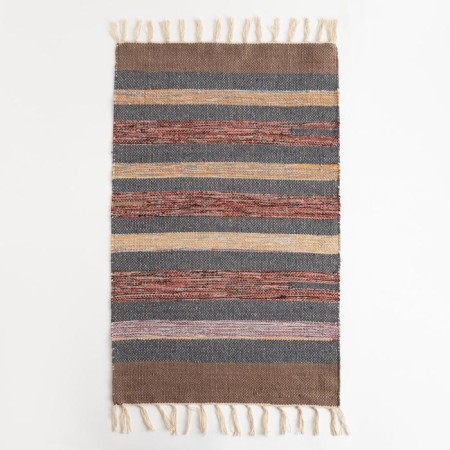 Stirip carpet, type1, size 50x80 cm (± 3 cm), cotton, color mix-1