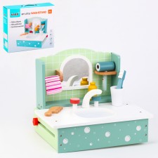 Игровой деревянный набор «Умывальник» 26,5 × 25,5 × 33,5 см