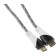 HDMI audio-video cable (M)/HDMI (M) 5m. Ferrite. Crusado gilding. grey