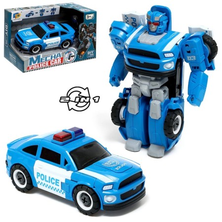 The designer of the screw "Police", 2 in 1 robot machine