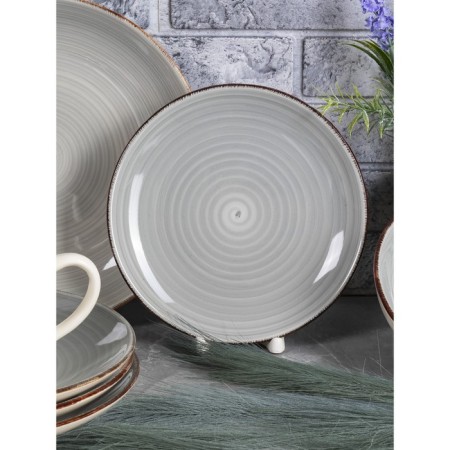 Elrington table set “Airgraph. Light graphite ", 16 items-6
