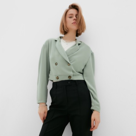 Women's jacket Minaku: Green Trend Green Color, Rr. 42-2