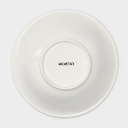 Deep porcelain magistro "Rodos", 650 ml, 18 × 6 cm, white color-3