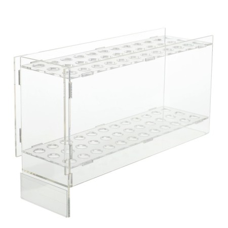Handle stand, 36 pcs., 6 × 20 × 13 cm, transparent color, 2 mm plexiglass, in a protective film-1