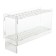 Handle stand, 36 pcs., 6 × 20 × 13 cm, transparent color, 2 mm plexiglass, in a protective film