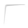 Palladium bracket, 450x400 mm, white
