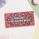 Money envelope "Ticket for luxurious life" 16x8 cm