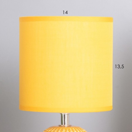 Table lamp "Iona" 1x40W E14 brown 13x13x25cm-2