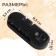 Code lock for a suitcase. with mounts, 3.3 × 8.3 × 1.8 cm, black color