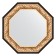Mirror in the baguette frame, Baroque gold 106 mm, 70.4x70.4 cm