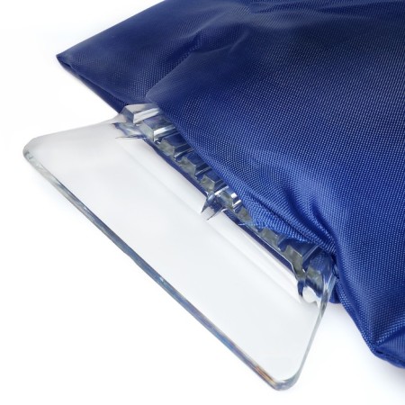 Torso width scraper, scraper 11 cm, blue-1