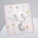 Set 2 objects: earrings, pendant "heart", white color in silver, 43 cm