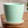 Pot Flower spiral turquoise crocus No. 1, 0.7 l, D - 11.7 cm