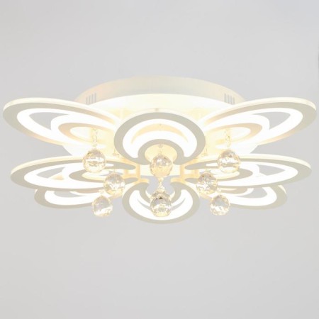 Economic chandelier with PDU 21055 76W LED 3000-6500K White 68x68x19 cm